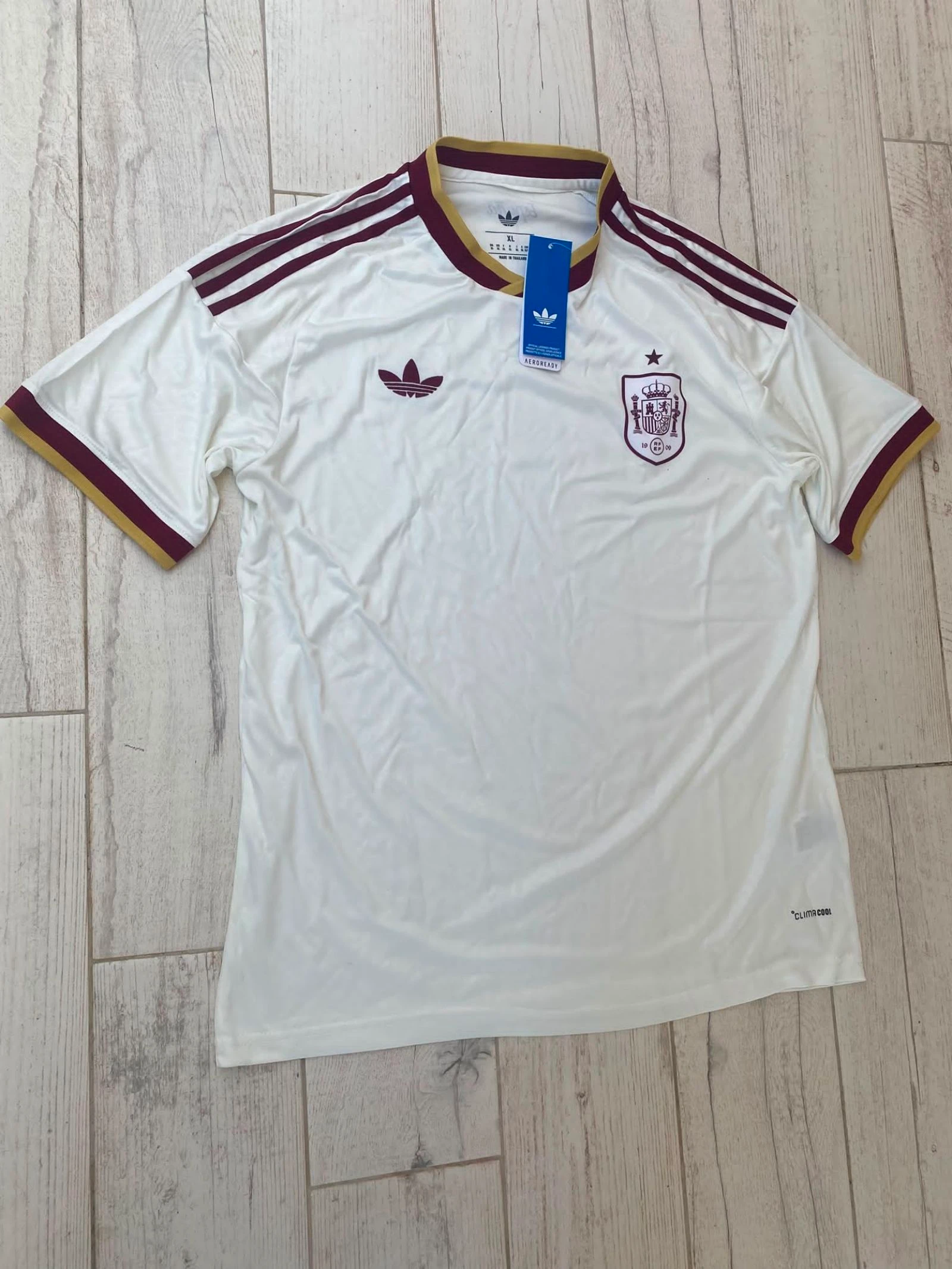 Camiseta Espanha Branca 2026 Mundial – photo 3